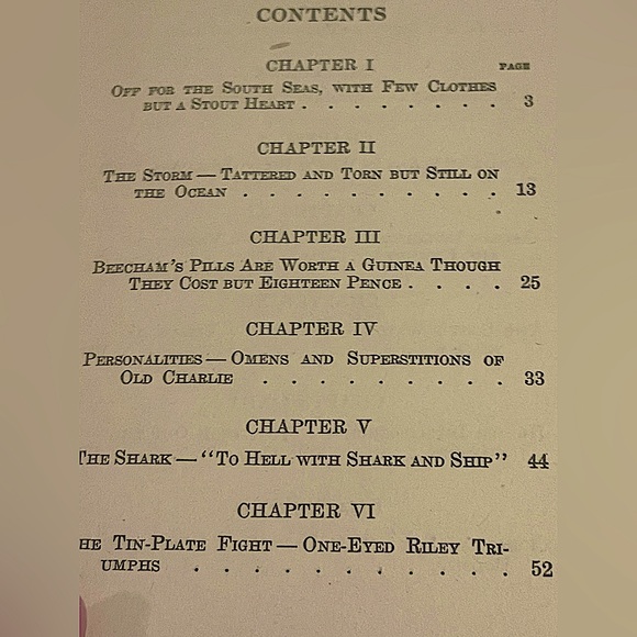 antique book flying Bosun mystery of the Sea HB 1920 1st ed very rare A. Mason - Picture 5 of 6